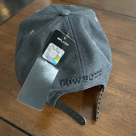 NFL Apparel Dallas Cowboys Gray Hat NWT - Picture 3 of 11